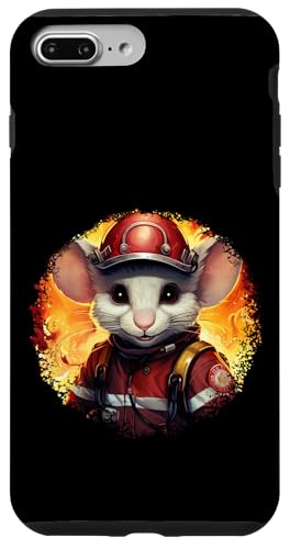 Hülle für iPhone 7 Plus/8 Plus Maus Feuerwehr von Firefighters Fans