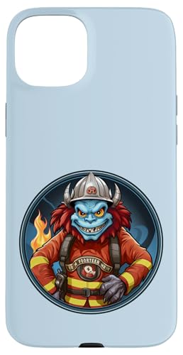 Monster Feuerwehr Hülle für iPhone 15 Plus von Firefighters Fans