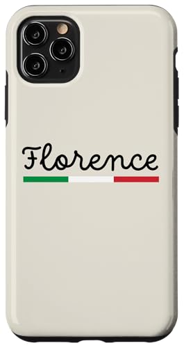 Hülle für iPhone 11 Pro Max Florenz Italien Souvenir Italia Firenze Italienische Flagge Pride von Firenze Florence Souvenir Gifts