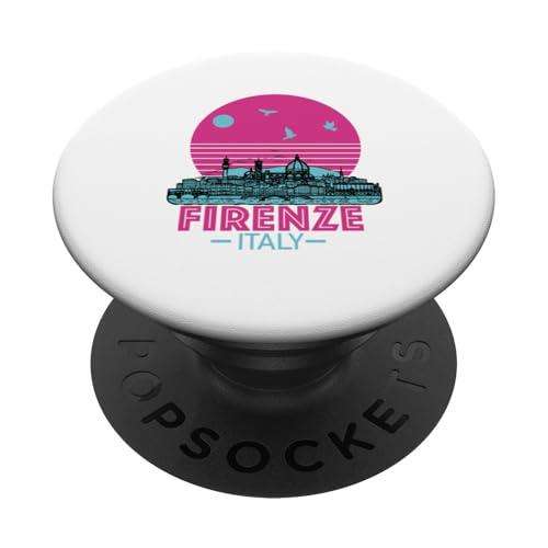 Firenze Italy Souvenirs Skyline Souvenir aus Florenz Italien PopSockets Klebender PopGrip von Firenze Italy Souvenirs Travel Vacation