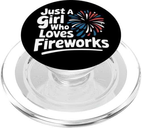 Feuerwerksregisseur Nur ein Mädchen, das Feuerwerke liebt PopSockets PopGrip für MagSafe von Fireworks Director Pyrotechnics Pyro 4th of July