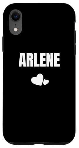 Arlene Niedliches Herz für Vornamen Geburtstag Hülle für iPhone XR von First Name Gift Female Cute Heart Birthday Name