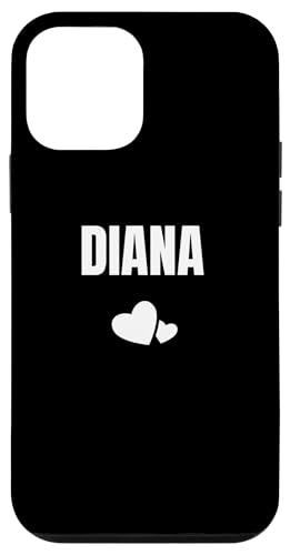 Diana Vorname Geburtstag Niedliches Herz Hülle für iPhone 12 mini von First Name Gift Female Cute Heart Birthday Name