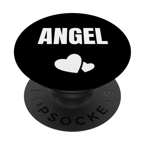 Engel Vorname Geburtstag Niedliches Herz PopSockets Klebender PopGrip von First Name Gift Female Cute Heart Birthday Name