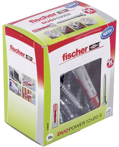 Fischer DUOPOWER 12x60 S LD 2-Komponenten-Dübel 60mm 12mm 538258 10St. von Fischer