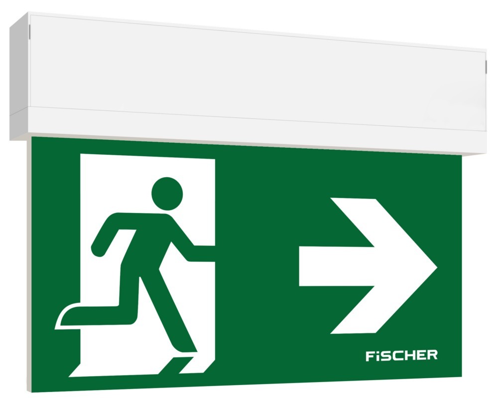 Fischer LED-Rettungszeichenleuchte S1-U383AT2.V5 von Fischer