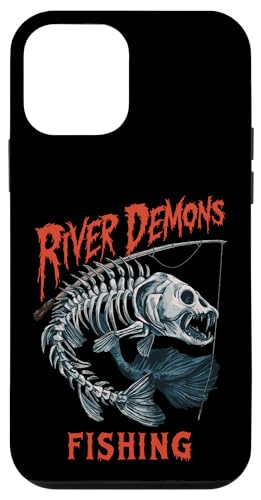 Hülle für iPhone 12 mini River Demons Fishing for a Fisherman Fisherwoman von Fishing Fisherman Gift Idea