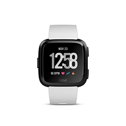 Fitbit Versa Gesundheits- & Fitness Smartwatch mit Herzfrequenzmessung, 4+ Tage Akkulaufzeit & Wasserabweisend bis 50 m Tiefe von Fitbit
