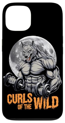 Hülle für iPhone 13 Curls of the Wild Werwolf Halloween Gym Workout von Fitness Training Halloween Costume Men Women Tees