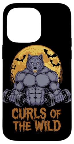 Hülle für iPhone 14 Pro Max Curls of the Wild Werwolf Halloween Gym Workout von Fitness Training Halloween Costume Men Women Tees