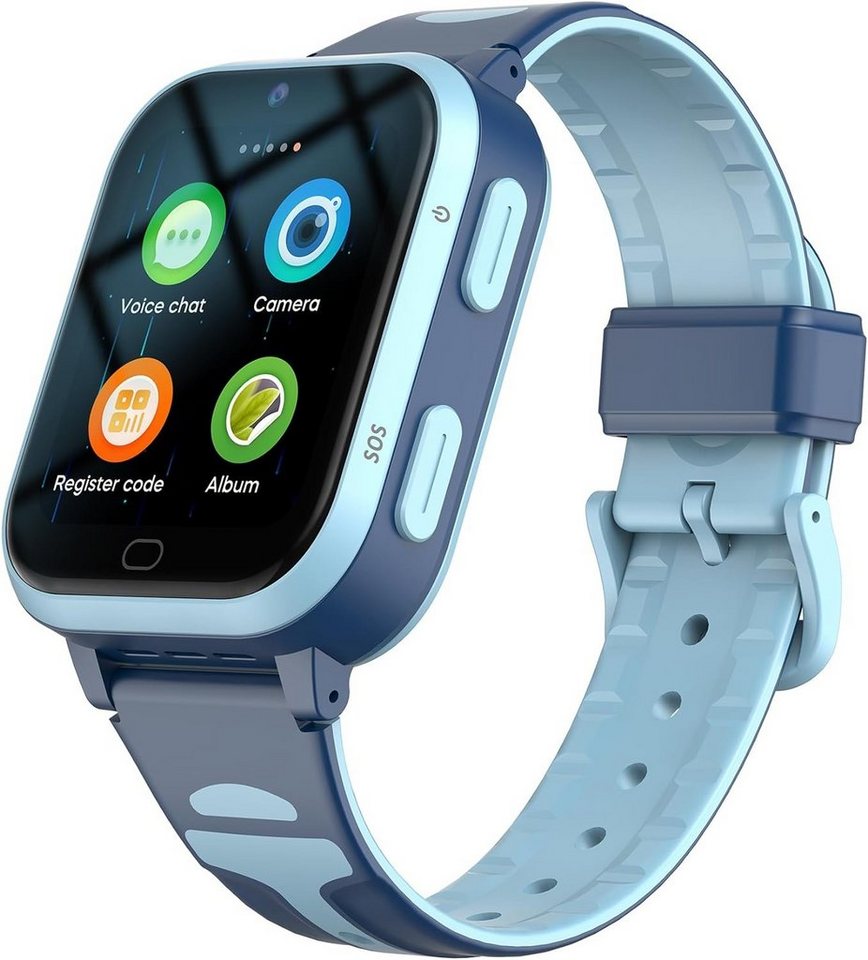 Fitonme Smartwatch (4G), 4G GPS Kinder-Smartwatch: Echtzeitortung, Videoanrufe, SOS Wasserdicht von Fitonme