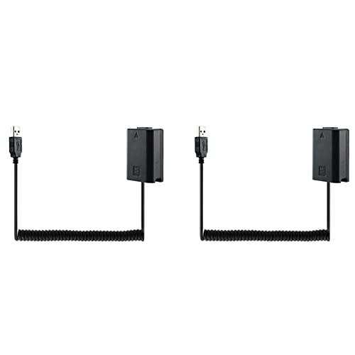 Fivetwofive 2X USB Ladekabel NP-FW50 Dummy Batterie Kabel für A7 A7R A7S A7M A7II A7S2 A7M2 A7R2 A6500 A6300 DC Koppler Fivetwofive 2X USB Ladekabel NP-FW50 Dummy Batterie Kabel für A7 A7R A7S A7M A7II A7S2 A7M2 A7R2 A6500 A6300 DC Koppler von Fivetwofive