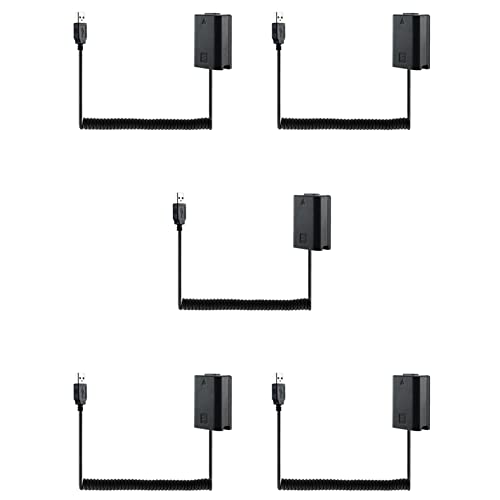 Fivetwofive 5X USB Ladekabel NP-FW50 Dummy Batterie Kabel für A7 A7R A7S A7M A7II A7S2 A7M2 A7R2 A6500 A6300 DC Koppler Fivetwofive 5X USB Ladekabel NP-FW50 Dummy Batterie Kabel für A7 A7R A7S A7M A7II A7S2 A7M2 A7R2 A6500 A6300 DC Koppler von Fivetwofive