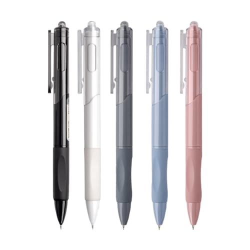 Fivetwofive Gelstifte mit Spitze, 0,5 Mm, Glatte Schreibstifte, Perfekt für Journaling, Notizen Als Geschenkset (5er-Pack), Wie Abgebildet, Einfache Installation von Fivetwofive