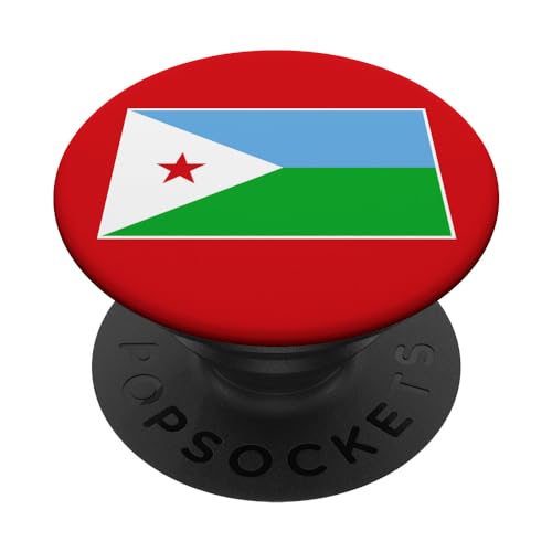 Dschibuti-Flagge PopSockets mit austauschbarem PopGrip von Flags and Symbols