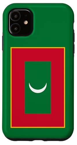 Hülle für iPhone 11 Flagge der Malediven von Flags and Symbols