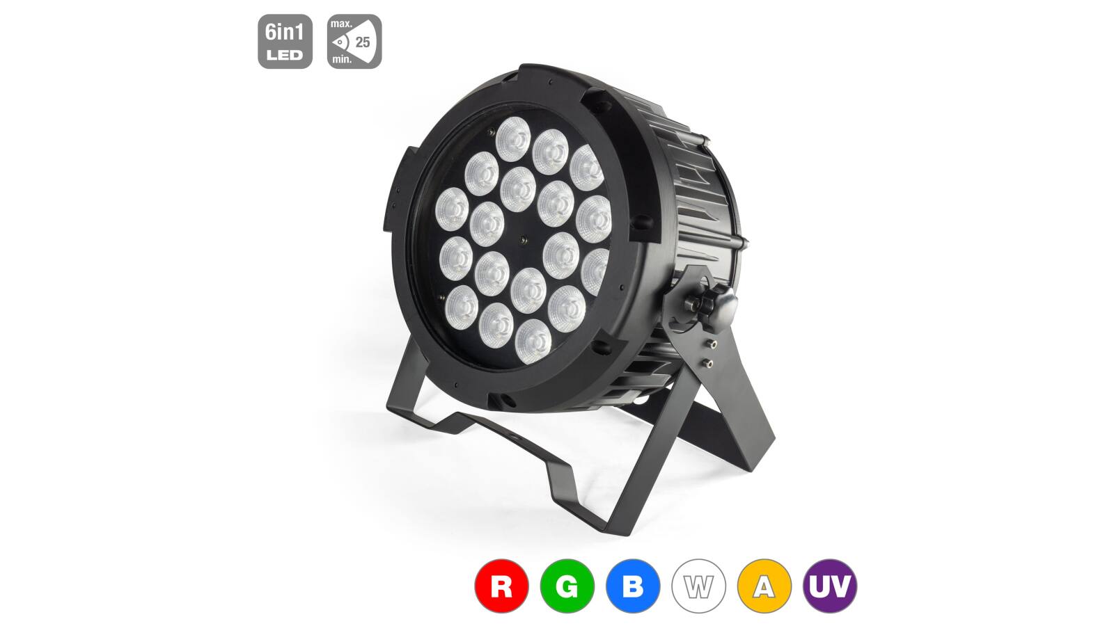 Flash LED PAR 18x15W RGBWA+UV IP65 von Flash