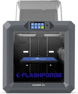Flashforge Guider IIs - WLAN - Eingebauter Ethernet-Anschluss - USB Port - Bullauge - 500 W (SZ11S) von Flashforge