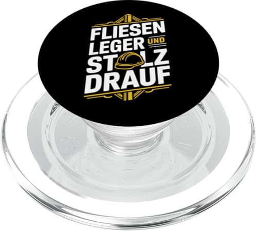 Fliesenleger Fliesenlegermeister Fliese Handwerker Baustelle PopSockets PopGrip für MagSafe von Fliesenleger & Fliesenlegermeister Geschenke