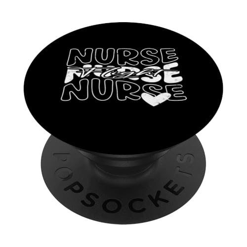 Flugkrankenschwester PopSockets Klebender PopGrip von Flight Nurse Gifts for Women and Men