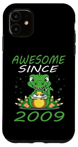 16 Years Old Awesome Since 2009 16th Birthday Gifts 16 Bday Hülle für iPhone 11 von Flo Design Birthday Apparel