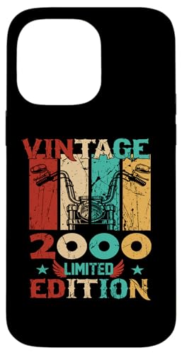 25 Year Old Gifts Vintage 2000 Limited Edition 25th Birthday Hülle für iPhone 14 Pro Max von Flo Design Birthday Apparel