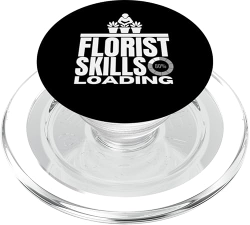 Florist Skills Loading Flower Lustiger Florist PopSockets PopGrip für MagSafe von Floral Designer Funny Plant Lover