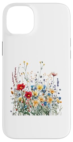 Von der Natur inspirierte, lebendige Blume, von der Natur inspiriert, für Damen und Kinder Hülle für iPhone 14 Plus von Floral Wildflower Nature inspired .Co