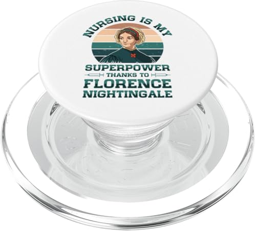 Krankenschwester Florence Nightingale Medizinische Krankenpflege Medizin Reformer PopSockets PopGrip für MagSafe von Florence Nightingale Apparel