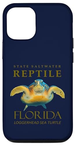 Hülle für iPhone 12/12 Pro Florida Territory Unechte Meeresschildkröte von Florida Territory Symbols Gifts & Tees taiche