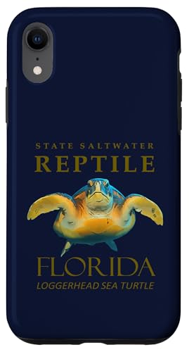 Hülle für iPhone XR Florida Territory Unechte Meeresschildkröte von Florida Territory Symbols Gifts & Tees taiche