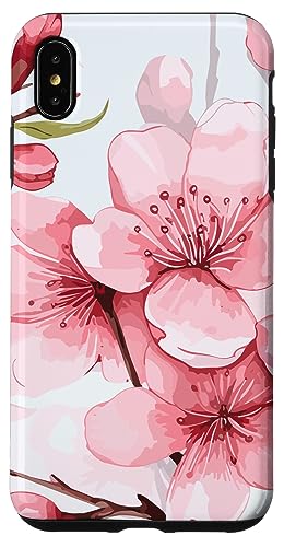 Hülle für iPhone XS Max Kirschblüte & Blumen Kirschblüte Muster von Flower Lovers Gift Ideas For Women & Girls