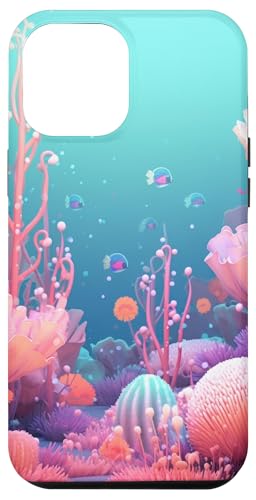 Hülle für iPhone 15 Plus Tierriff Wirbelloses Korallenriff von Flower Pattern Lover