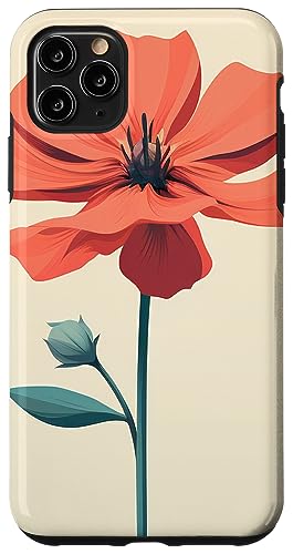 Hülle für iPhone 11 Pro Max Blume || Blume für Mädchen || Floral von Flower theme