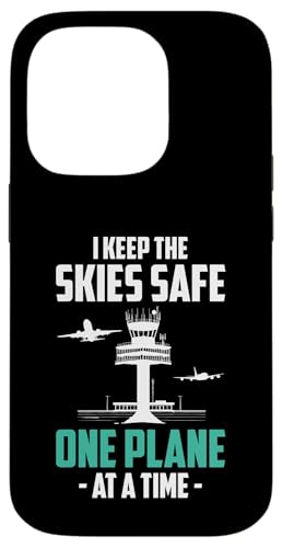 Hülle für iPhone 14 Pro I Keep The Skies Safe Air Traffic Controller von Fluglotse Design Flugverkehrsleiter Idee