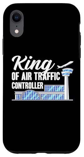 Hülle für iPhone XR King Of Air Traffic Controller von Fluglotse Flugverkehrsleiter Design Idee