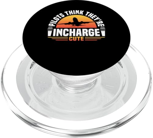 Pilots Think Theyre Incharge Cute Air Traffic Controller PopSockets PopGrip für MagSafe von Fluglotse Flugverkehrsleiter Designs Idee