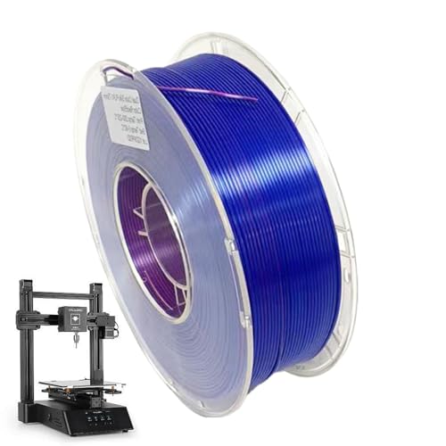 FmtwPhn Silk 3D-Drucker-Filament, 1,75 mm Spule, zweifarbig, mehrfarbig, schneller Farbwechsel-Filament, 1,75 mm Spule von FmtwPhn