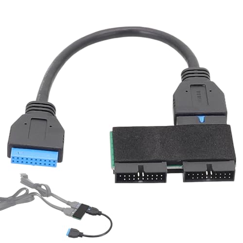 Fmzrbnih High-Speed USB Extension Header Connector Cable | USB 3.0 Connector Adapter Extension Cable | USB Motherboard Adapter, Computer Accessories von Fmzrbnih