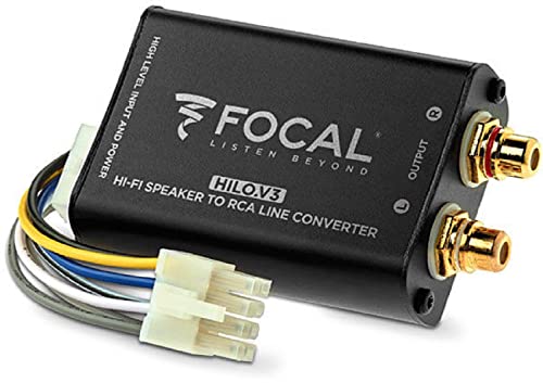 Focal HILOV3 Hi-Lo V3 Hoch-Bas Adapter mit Impedanz-SIM und Remoteausgang Focal HILOV3 Hi-Lo V3 Hoch-Bas Adapter mit Impedanz-SIM und Remoteausgang von Focal