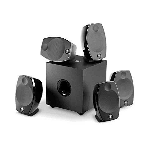 Focal SIBEVO5.1 Heimkino-Lautsprecher-Set, 200 W, Schwarz von Focal