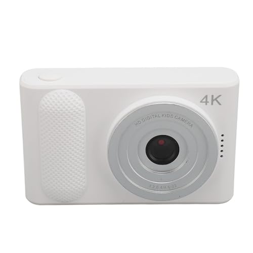 Fockety 4K Digitalkamera Spiegelreflexkamera, 48 MP HD 16 Fach Digitalzoom Autofokuskamera für Kinder, Tragbare Taschenkamera mit 2,4 Zoll WLAN Bildschirm und Trageband, Kompakte Kleine von Fockety