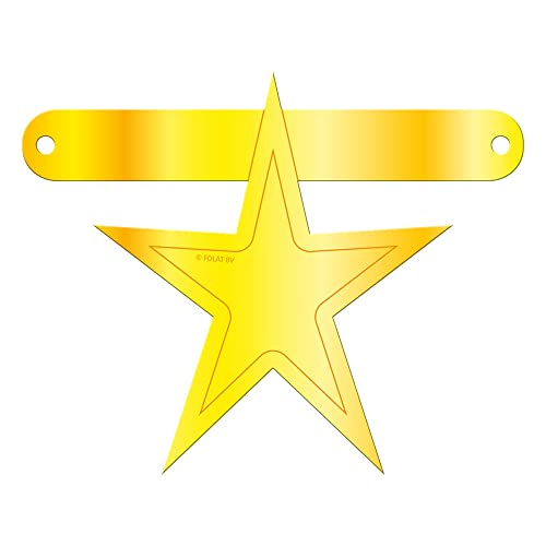 Folat 50381 Banner Letter Star::Yellow von Folat