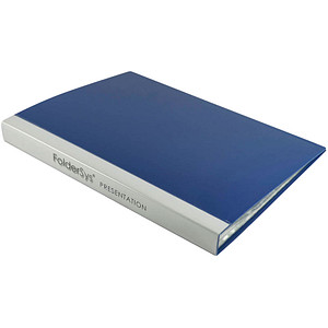 FolderSys FolderSys® Sichtbuch DIN A4, 40 Hüllen blau von FolderSys