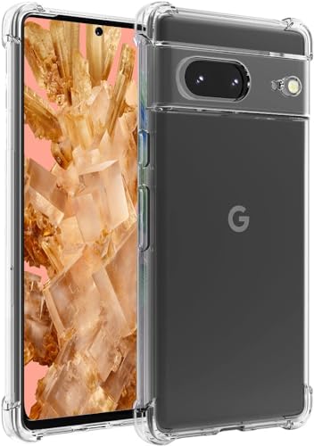 Google Pixel 8 Hülle, Folmeckat Stoßdämpfung Flexible Clear TPU Gummi Schutzhülle für Google Pixel 8 hülle. Transparent 6.2 Zoll Google Pixel 8 Hülle, Folmeckat Stoßdämpfung Flexible Clear TPU Gummi Schutzhülle für Google Pixel 8 hülle. Transparent 6.2 Zoll von Folmecket