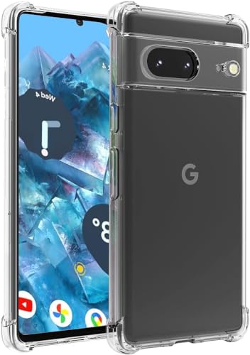 Google Pixel 8 PRO Hülle, Folmeckat Stoßdämpfung Flexible Clear TPU Gummi Schutzhülle für Google Pixel 8 PRO hülle. Transparent 6.7 Zoll Google Pixel 8 PRO Hülle, Folmeckat Stoßdämpfung Flexible Clear TPU Gummi Schutzhülle für Google Pixel 8 PRO hülle. Transparent 6.7 Zoll von Folmecket
