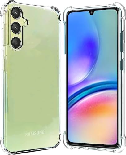 Samsung Galaxy A05/A05S Hülle, Folmeckat Stoßdämpfung Flexible Clear TPU Gummi Schutzhülle für Samsung Galaxy A05/A05S hülle. Transparent 6.7 Zoll Samsung Galaxy A05/A05S Hülle, Folmeckat Stoßdämpfung Flexible Clear TPU Gummi Schutzhülle für Samsung Galaxy A05/A05S hülle. Transparent 6.7 Zoll von Folmecket