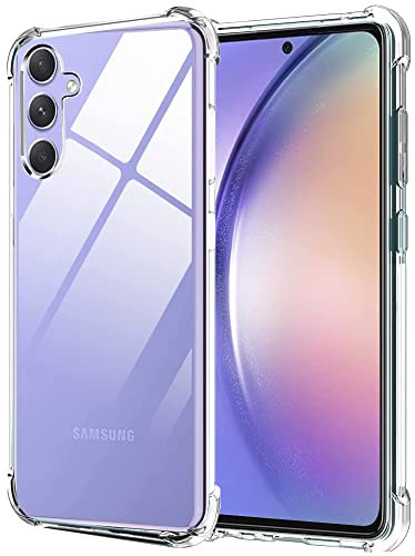 Samsung Galaxy A54 5G Hülle, Folmeckat Flexible Clear TPU Gummi Schutzhülle für Galaxy A54 5G 2023 hülle.6.4 Zoll Transparent Samsung Galaxy A54 5G Hülle, Folmeckat Flexible Clear TPU Gummi Schutzhülle für Galaxy A54 5G 2023 hülle.6.4 Zoll Transparent von Folmecket
