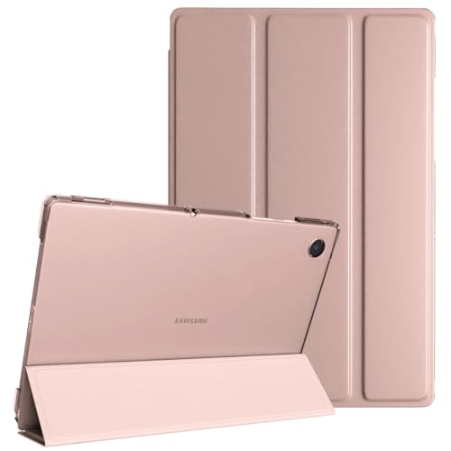 FoneZilla Tab A8 10,5 Hülle für Samsung Tab A8 10,5 Zoll (2021) SM-X200 SM-X205 Smart Cover mit magnetischem Sleep/Wake für Galaxy Tab A8 10.5 (Roségold) von FoneZilla