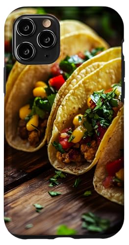 Taco-Nachtfeier Hülle für iPhone 11 Pro von Food Designs by Dennex